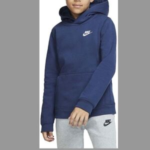 Nike Kids Midnight NAVY Blue Pullover Hoodie (XL)